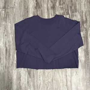 Wild Fable Rich Purple Crop Top